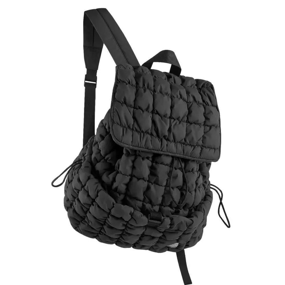 Quilted puffer backpack - Picture 2 of 8